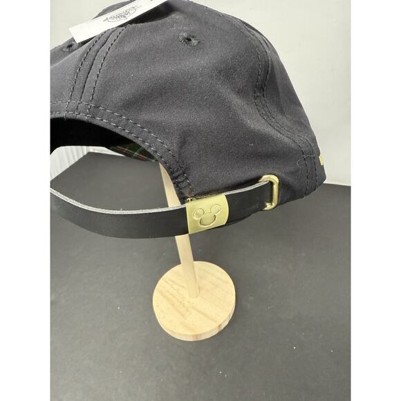 Disney VIP Tours Hat NWT Exclusive Walt Disney World Black Baseball Cap Plaid - Picture 6 of 9